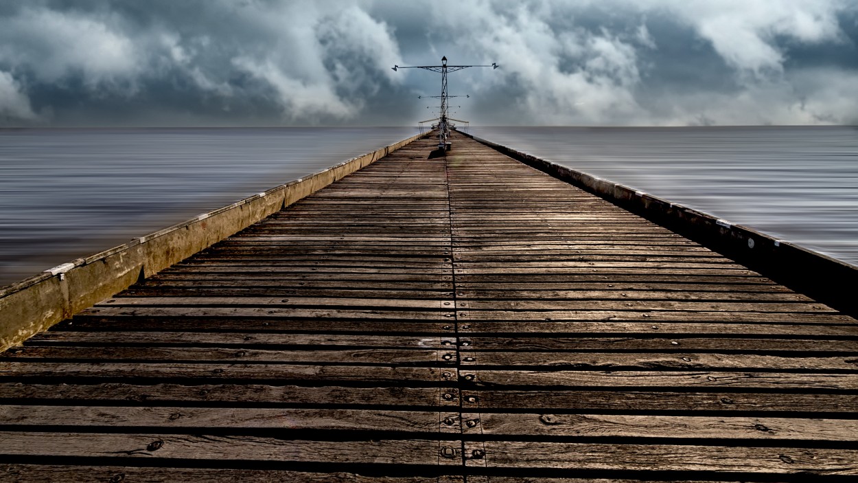 "El muelle" de Carlos Gianoli