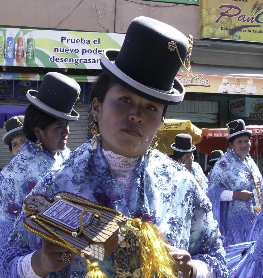 "Cholita de Cochabamba" de Esteban Eberle