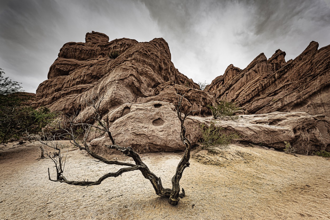 "`Quebrada de las flechas, ruta 40`" de Carlos Cavalieri