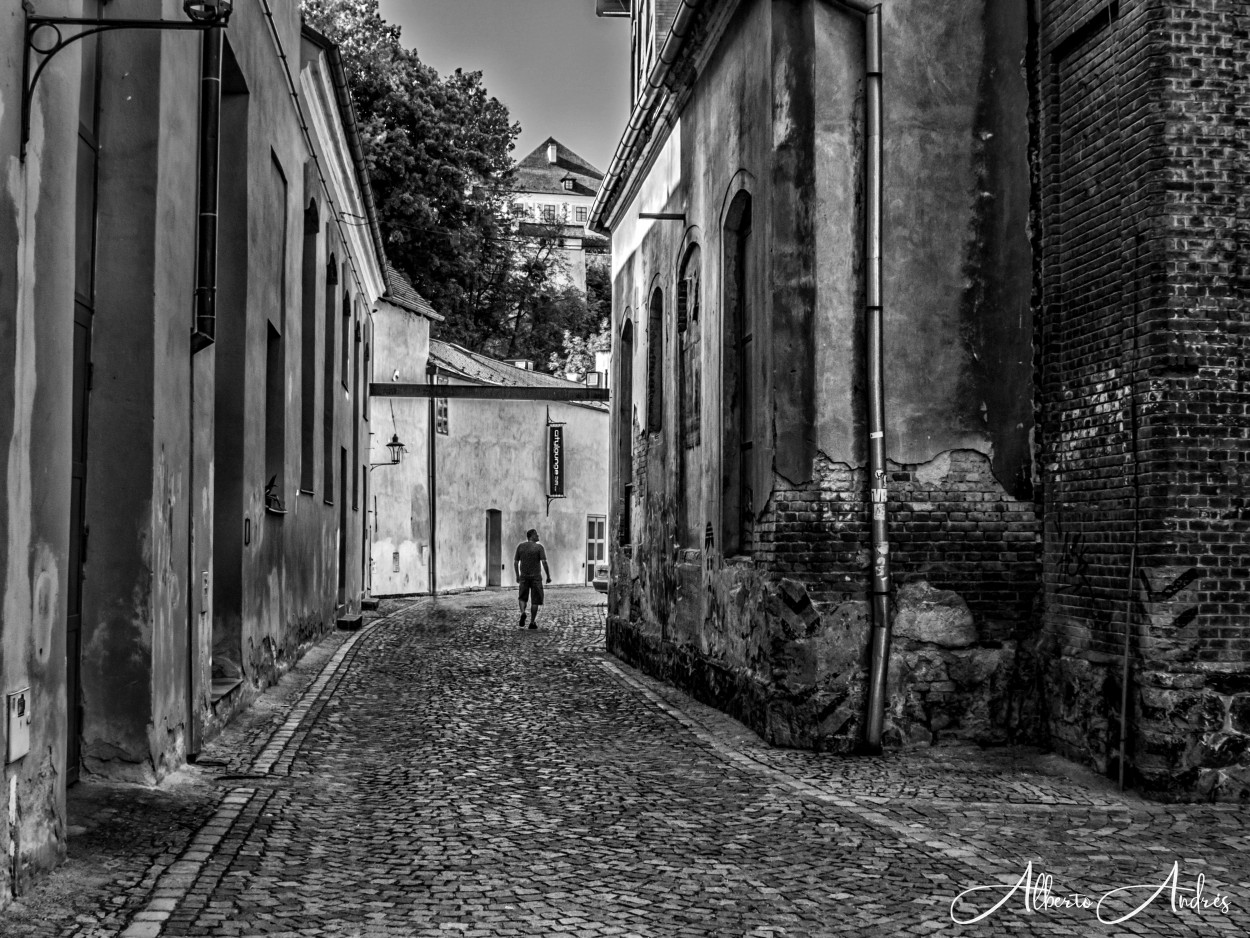 "Callejuelas solitarias" de Alberto Andrs Melo