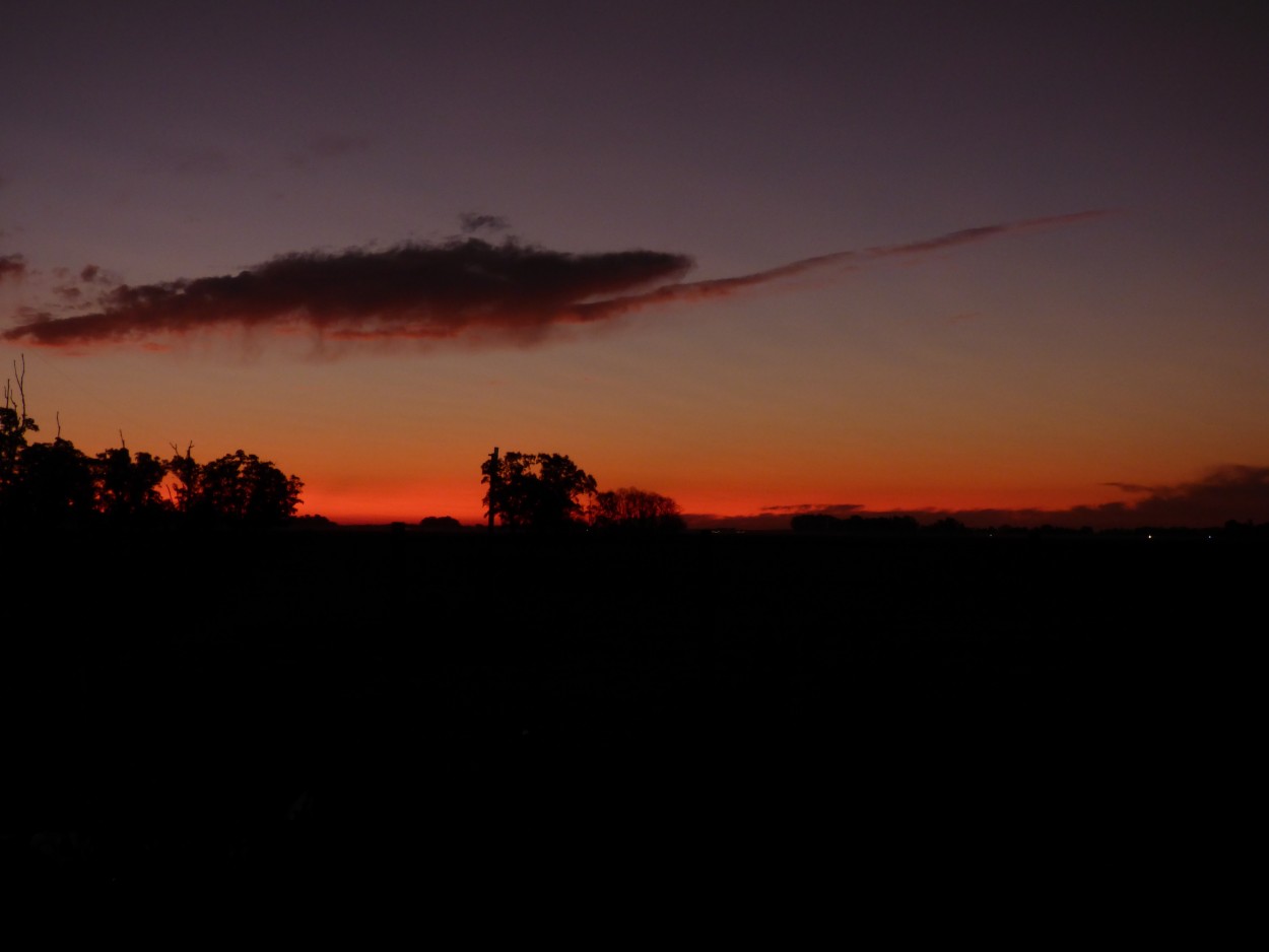 "Atardecer" de Sandra Beatriz Lucero