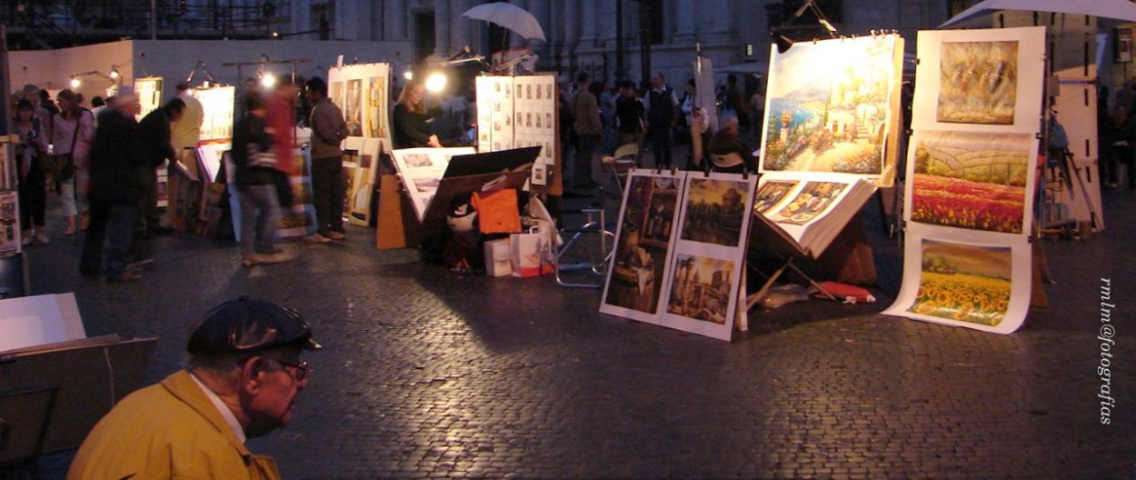 "Piazza Navona - Roma" de Ricardo Mximo Lopez Moral