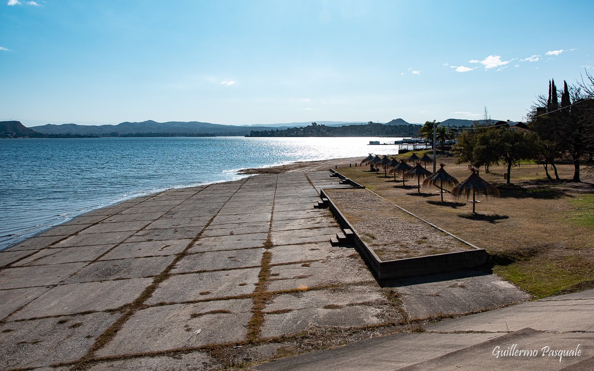 "Embalse en invierno" de Guillermo Daniel Pasquale