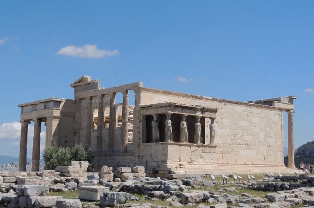 "El templo Erecten .Atenas Grecia" de Daniela Benz