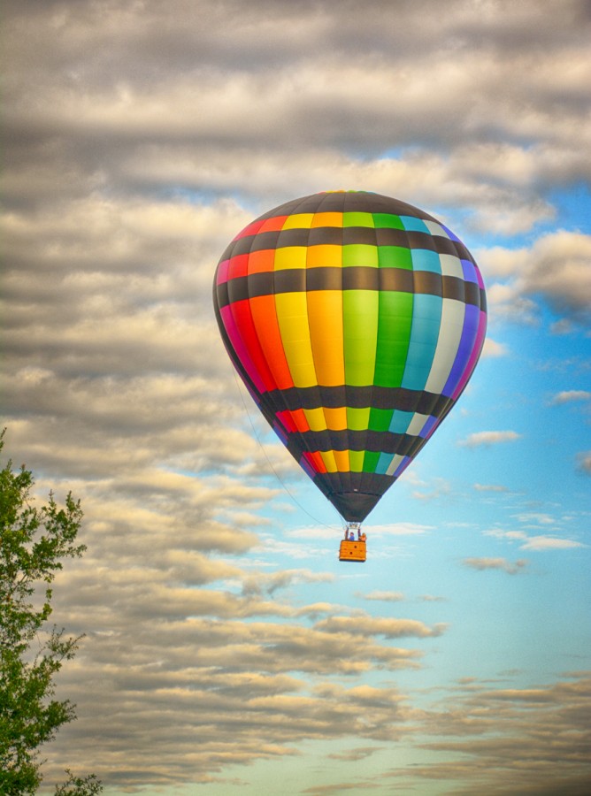 "Paseo en globo" de Liliana Cordi