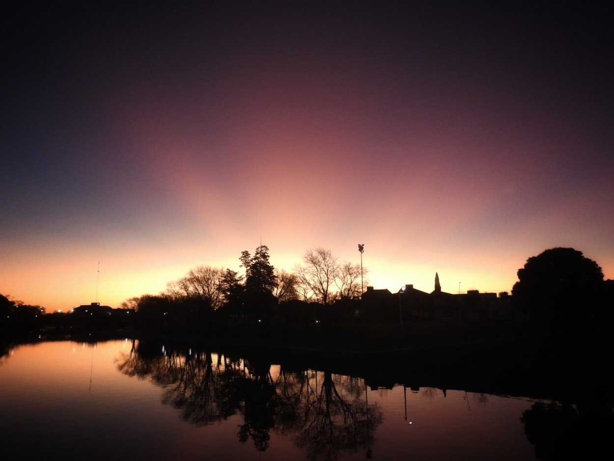 "Atardecer en Olavarria" de Marcelo Di Marco