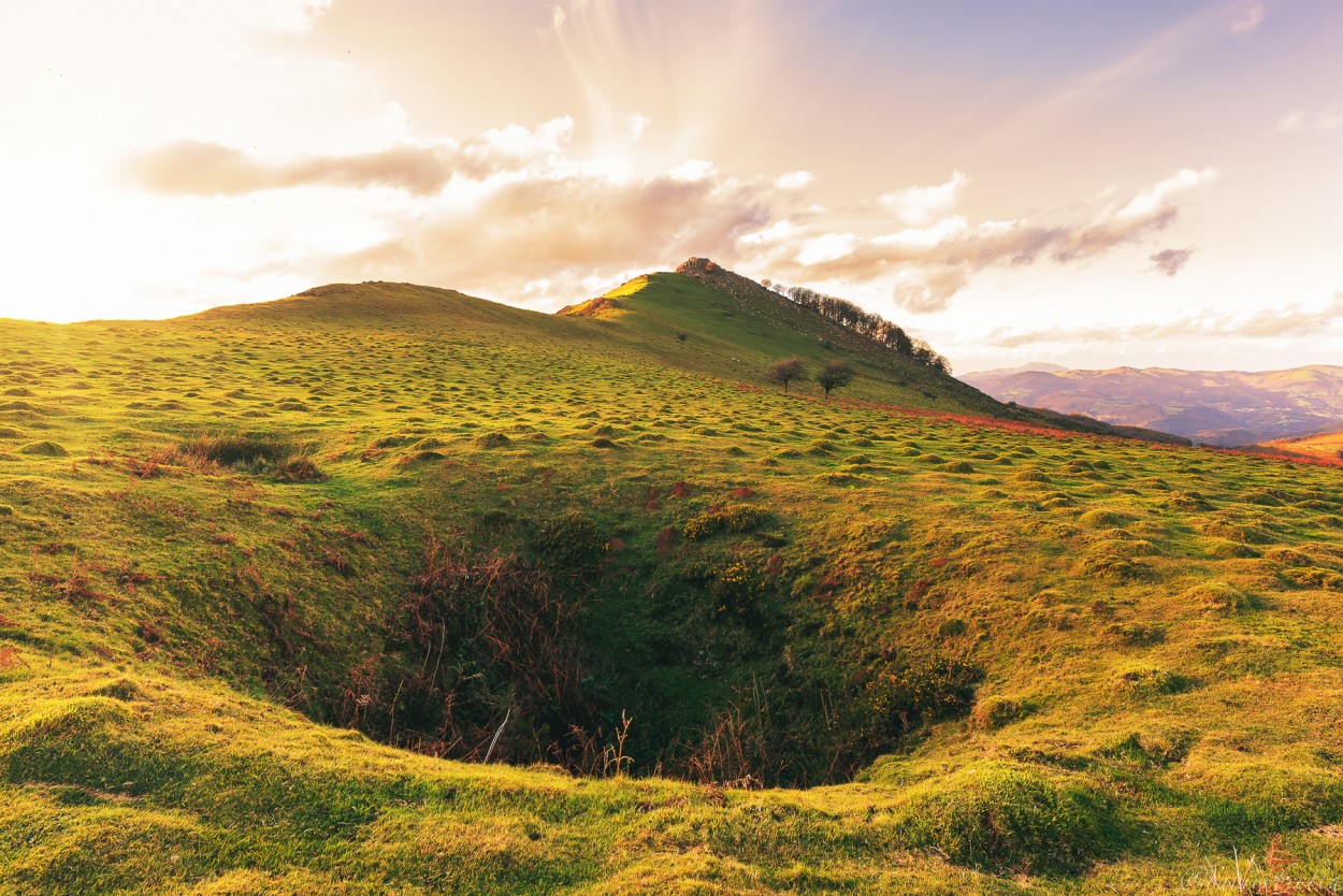 "Camins del GR11 - monte Argibel" de David Roldn