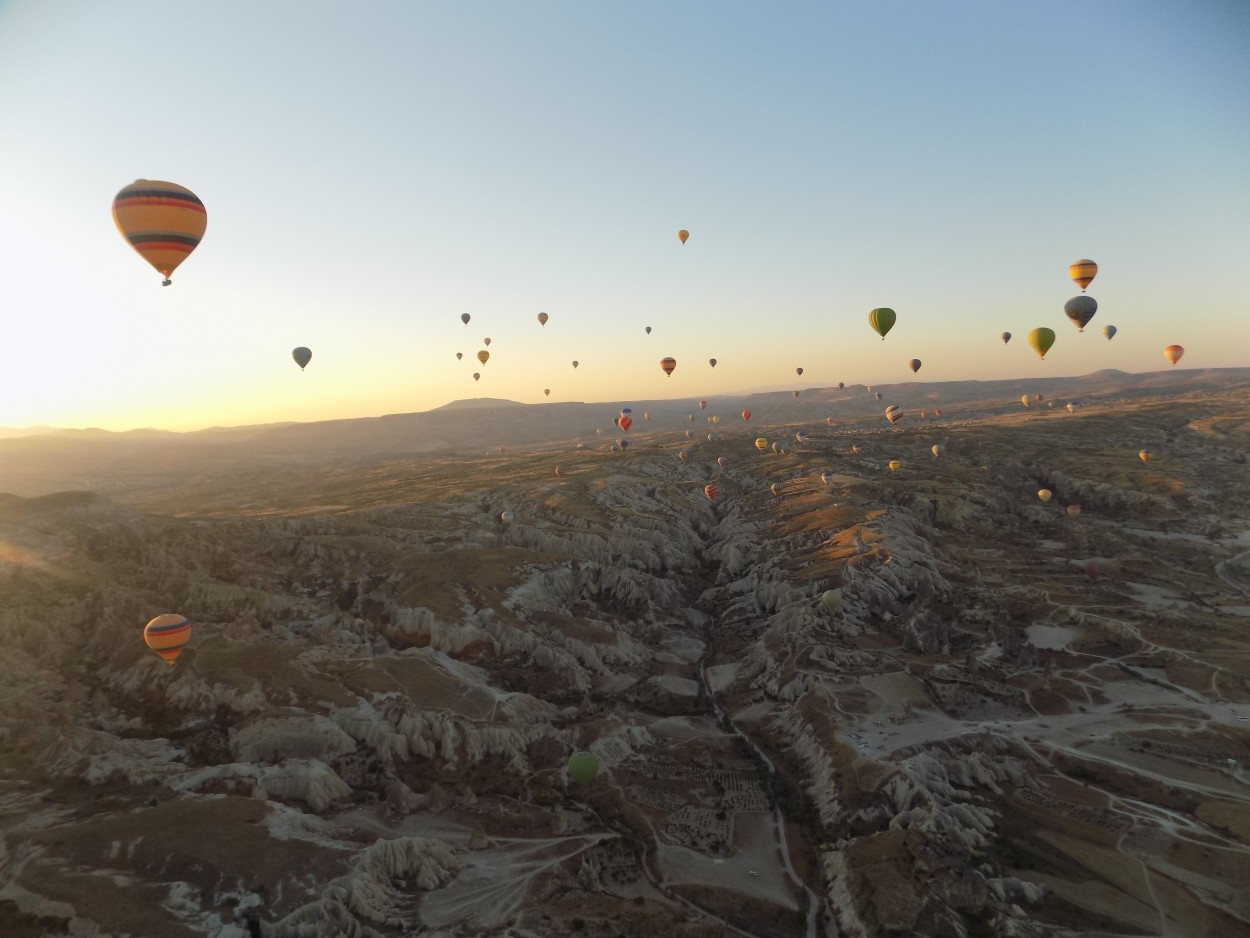 "Globos desde un globo" de Lidia Marence