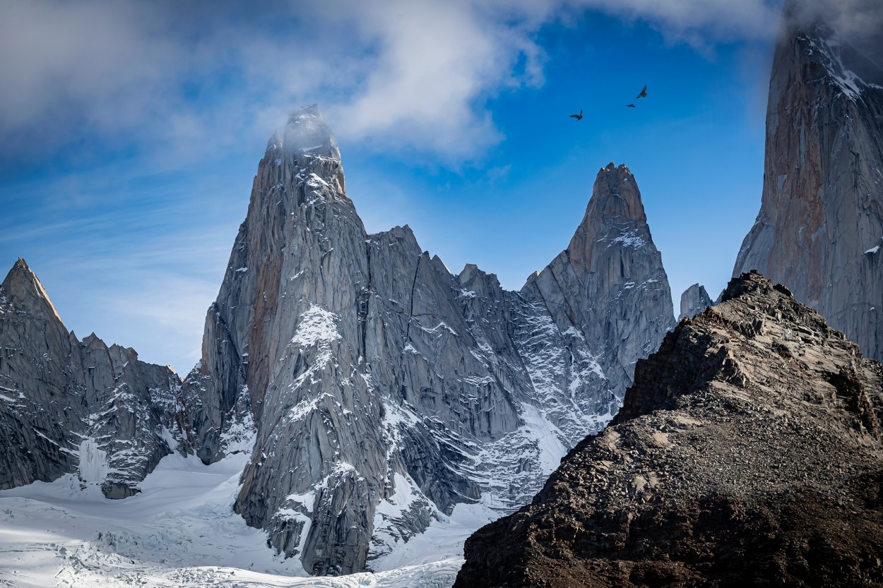 "Las Alturas del Chalten..." de Carlos Cavalieri