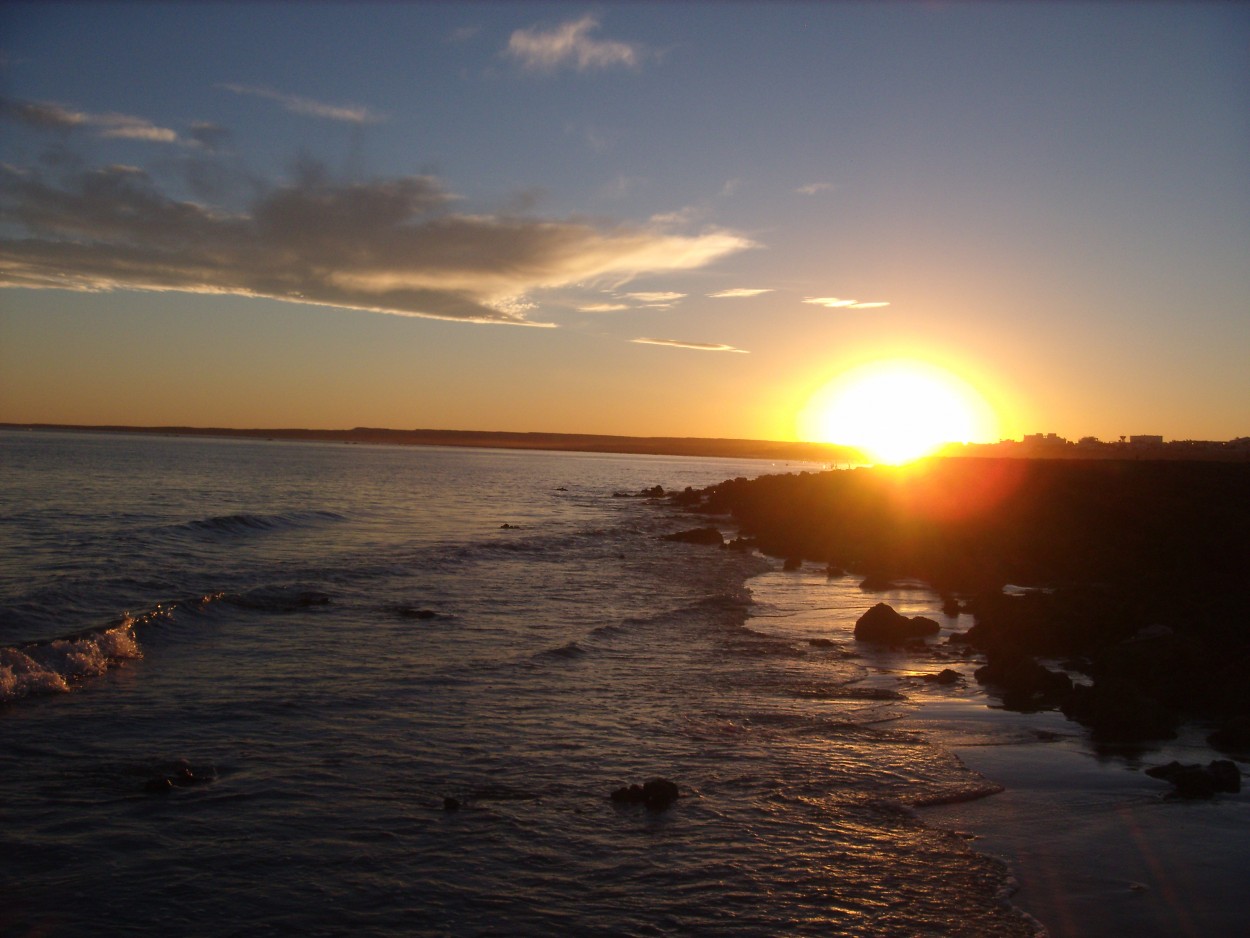 "Atardecer en el Atlntico" de Lidia Marence