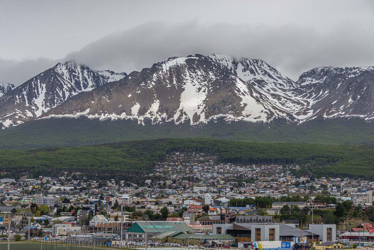 "Ushuaia desde el mar" de Fernando Valdez Vazquez