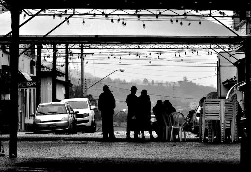 "Aps o Natal nesta manh o bla,bl, na praa...." de Decio Badari