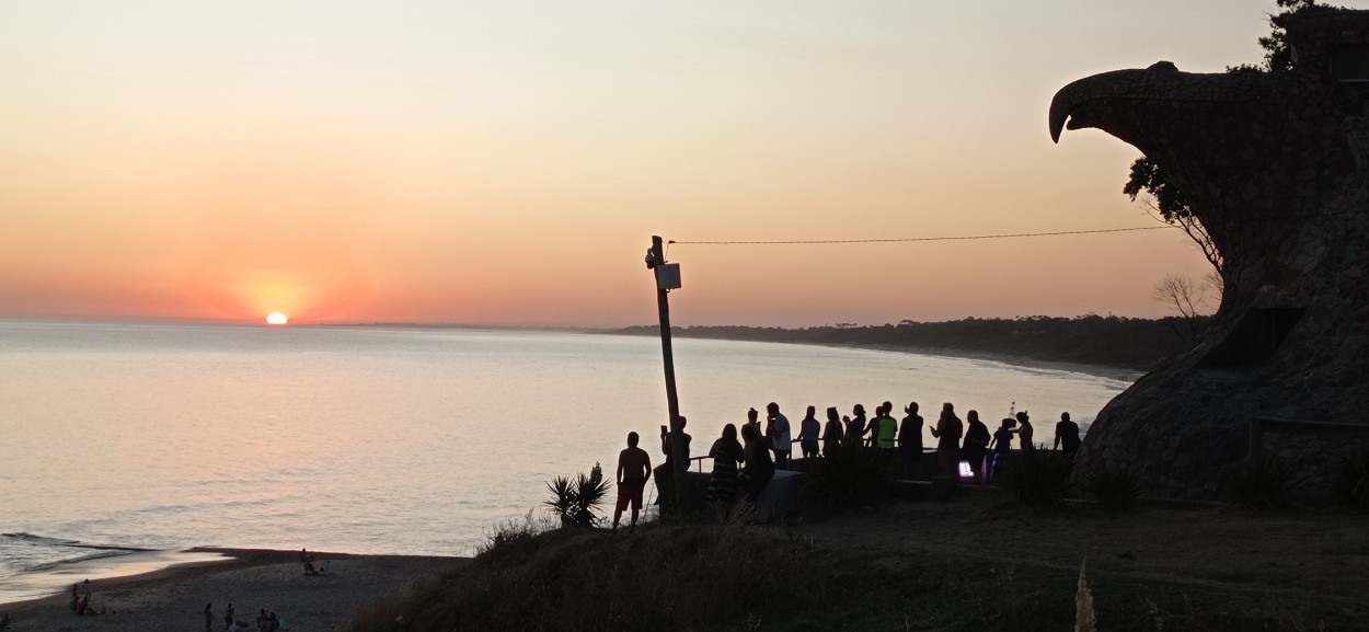 "Atardecer desde El guila" de Juan Fco. Fernndez