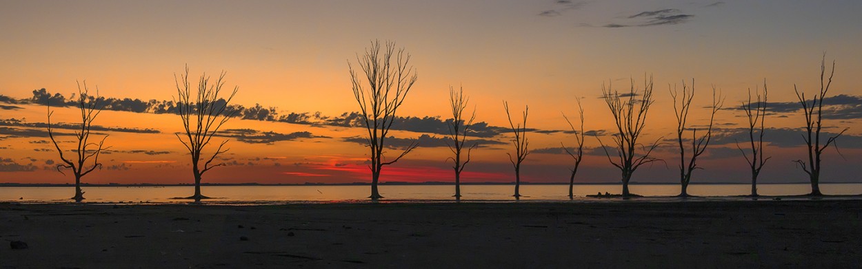 "Atardeceres" de Mirta Zozula