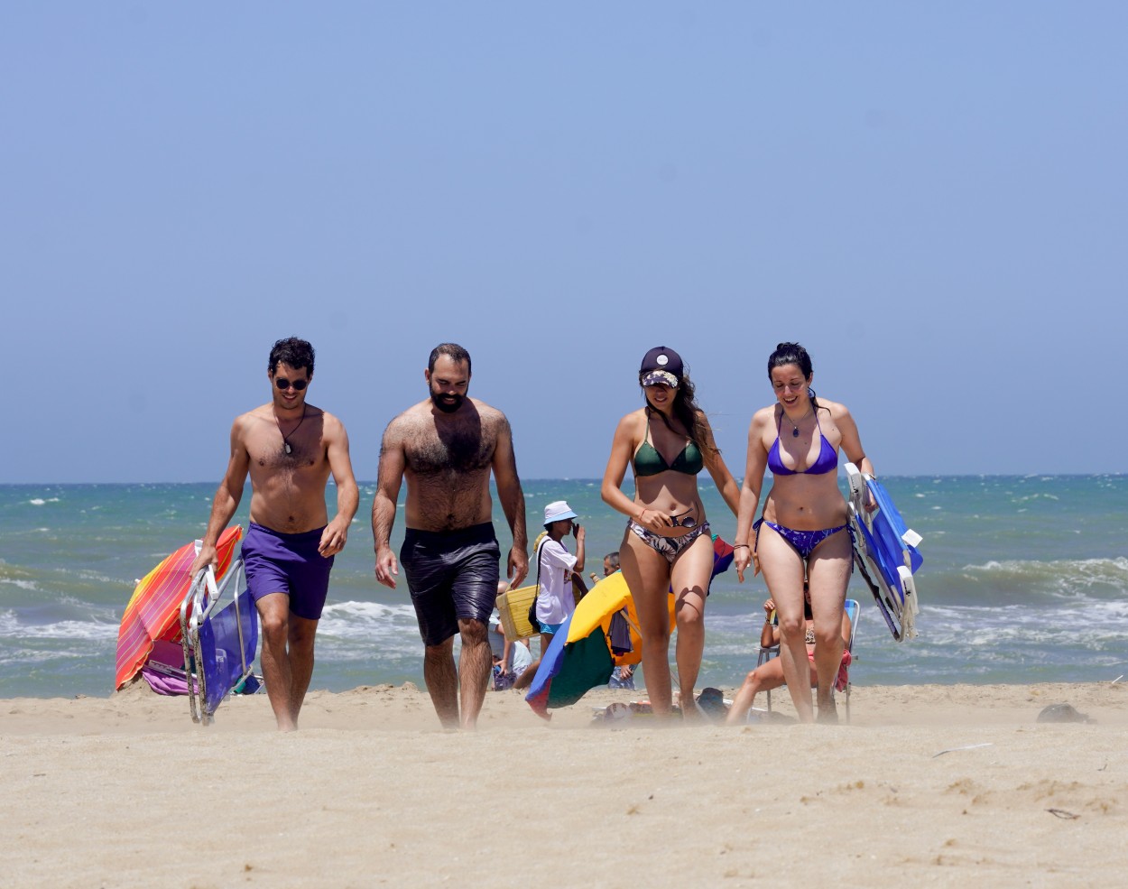 "Un da de playa" de Carlos Alberto Izzo