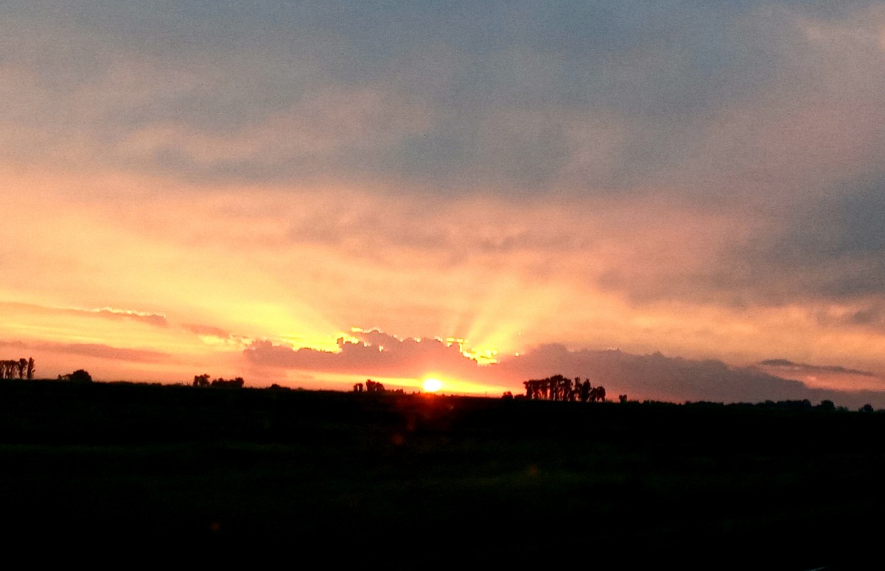 "Un bello atardecer" de Alicia Di Florio