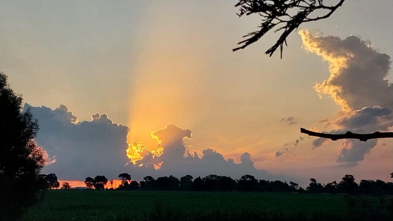 "Se pone el Sol en Balcarce..." de Jos Luis Mansur