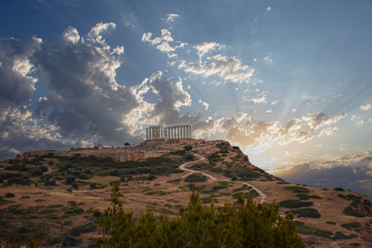 "Una postal de Grecia" de Daniel Oliveros