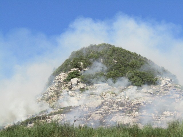 "Incendio en la Sierra" de Miguel Angel Palermo