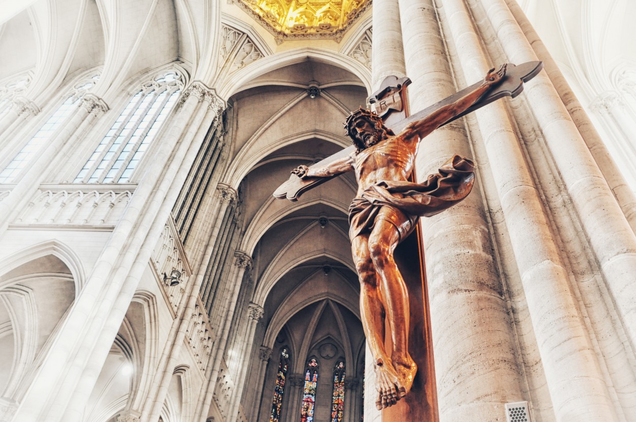 "Cristo crucificado..." de Maria Isabel Hempe