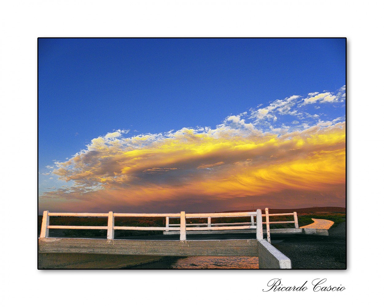 "El puente y el cielo" de Ricardo Cascio