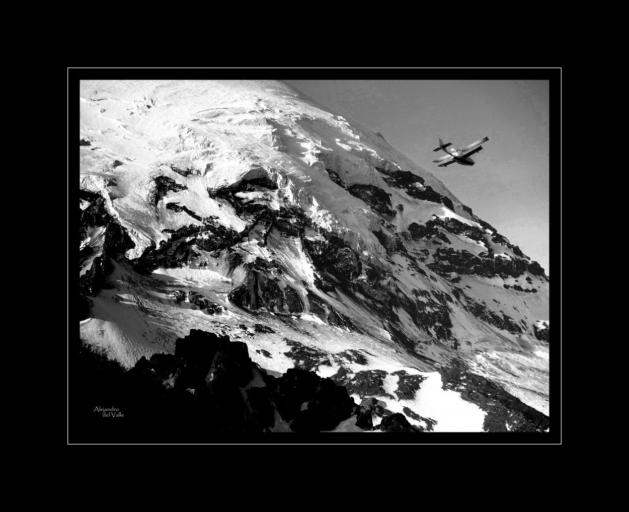 "Cerca del glaciar" de Alejandro del Valle