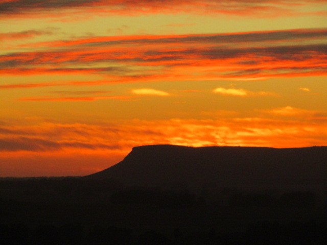 "Ocaso matutino" de Miguel Angel Palermo