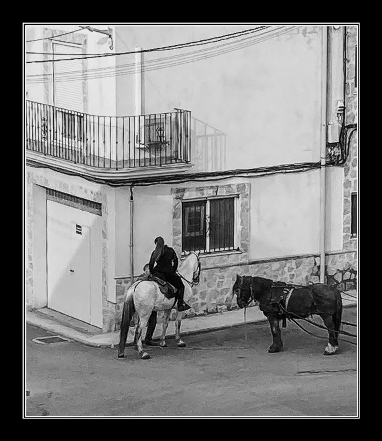 "Caballistas" de Carmen Esteban