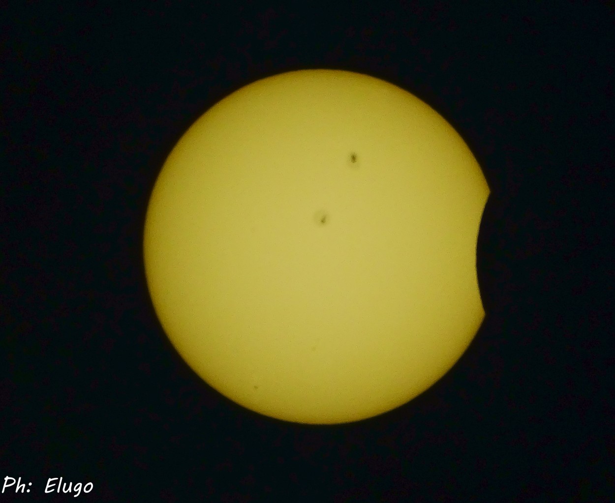 "Eclipse anular de sol 14/10/2023" de Hugo Kolmann