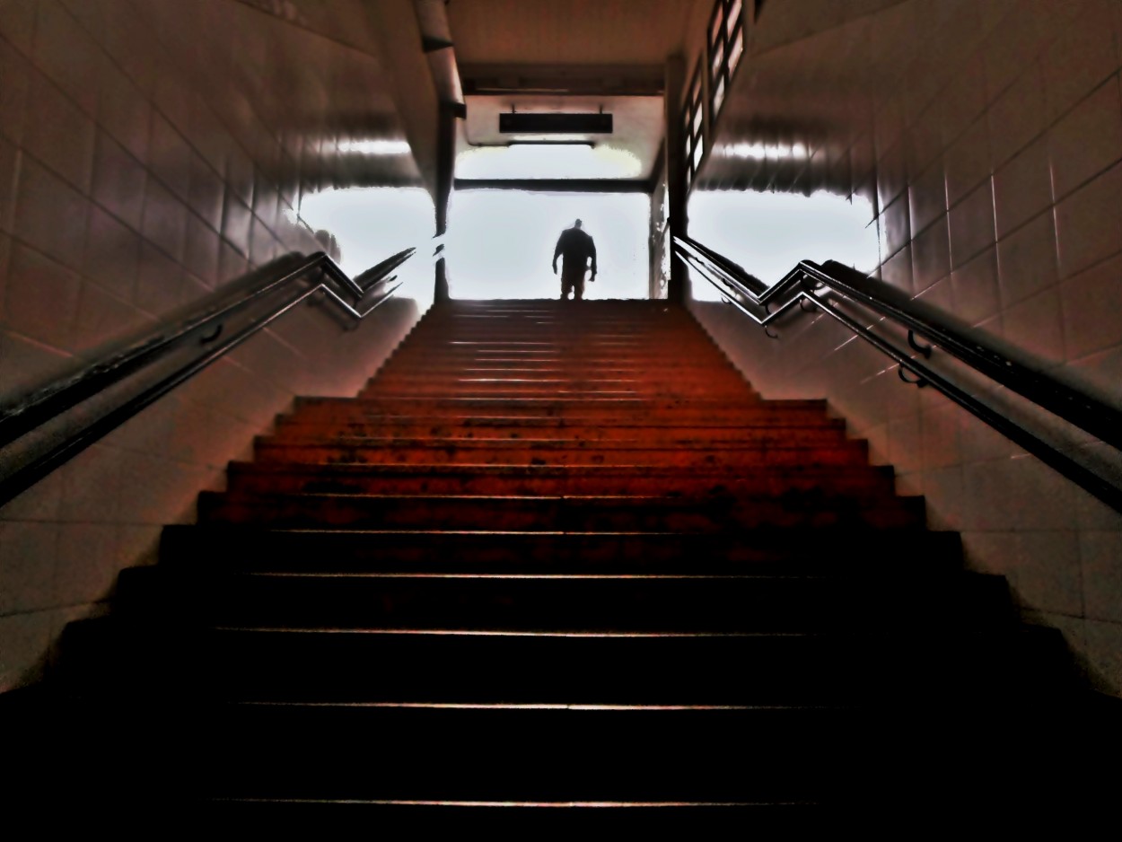 "Escalera hacia la nada" de Americo Rosa Pombinho