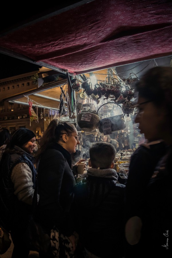 "Mercado de Navidad" de Carmen Esteban