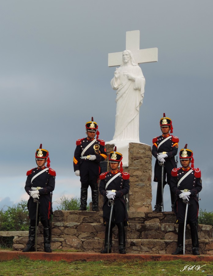 "El Cristo y sus Granaderos" de Jorge Vargas