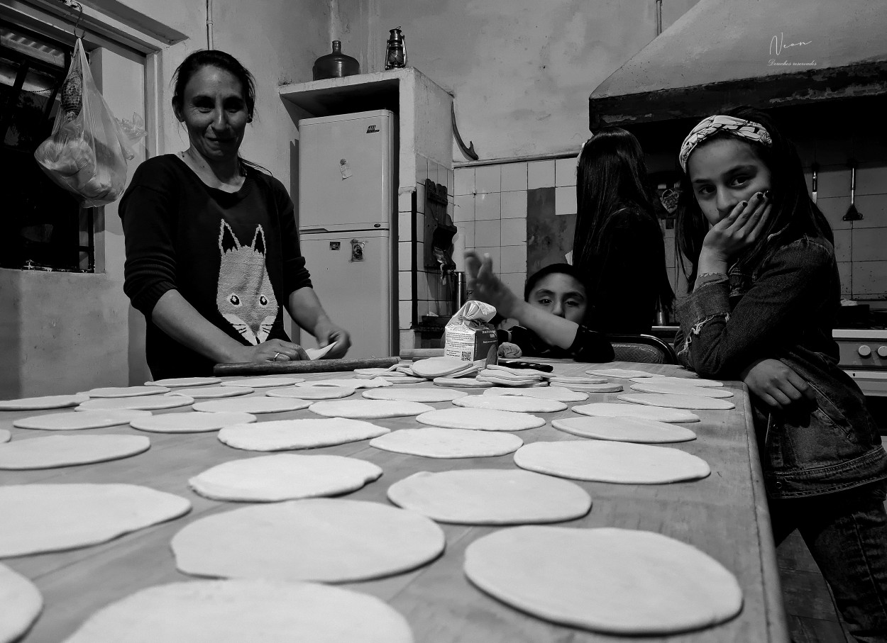 "Cocina de campo." de Jorge E. Blanco