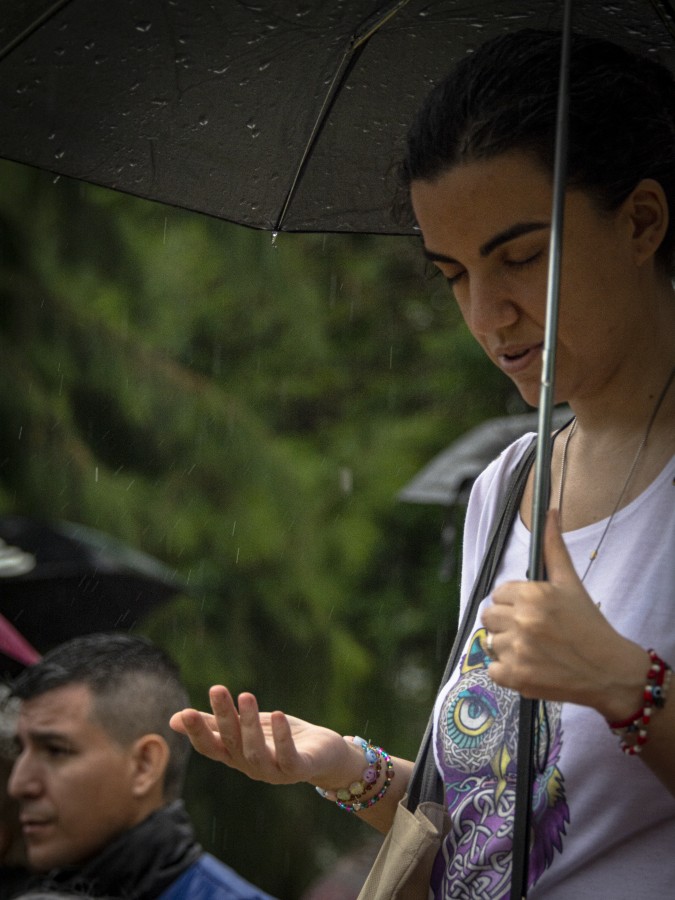 "Oracin bajo la lluvia" de Marcelo Perez