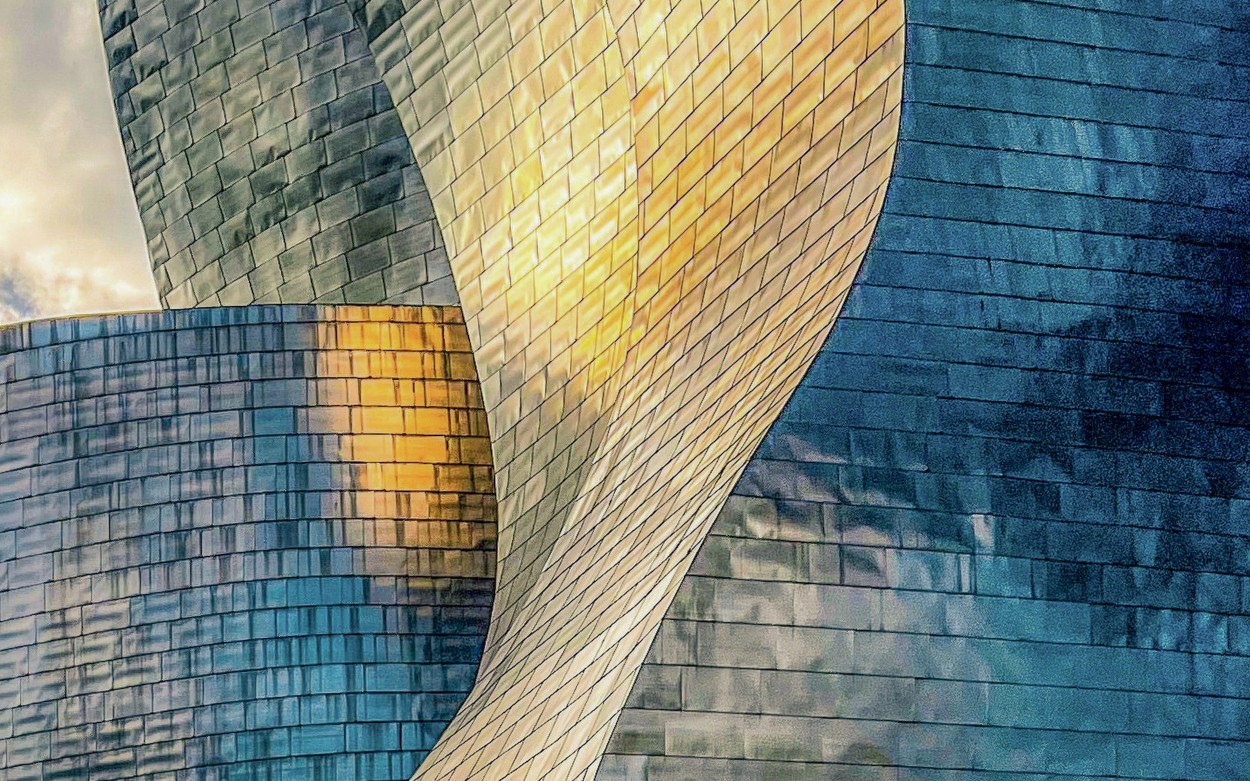 "Atardecer en el Guggenheim" de Luis Alberto Bellini