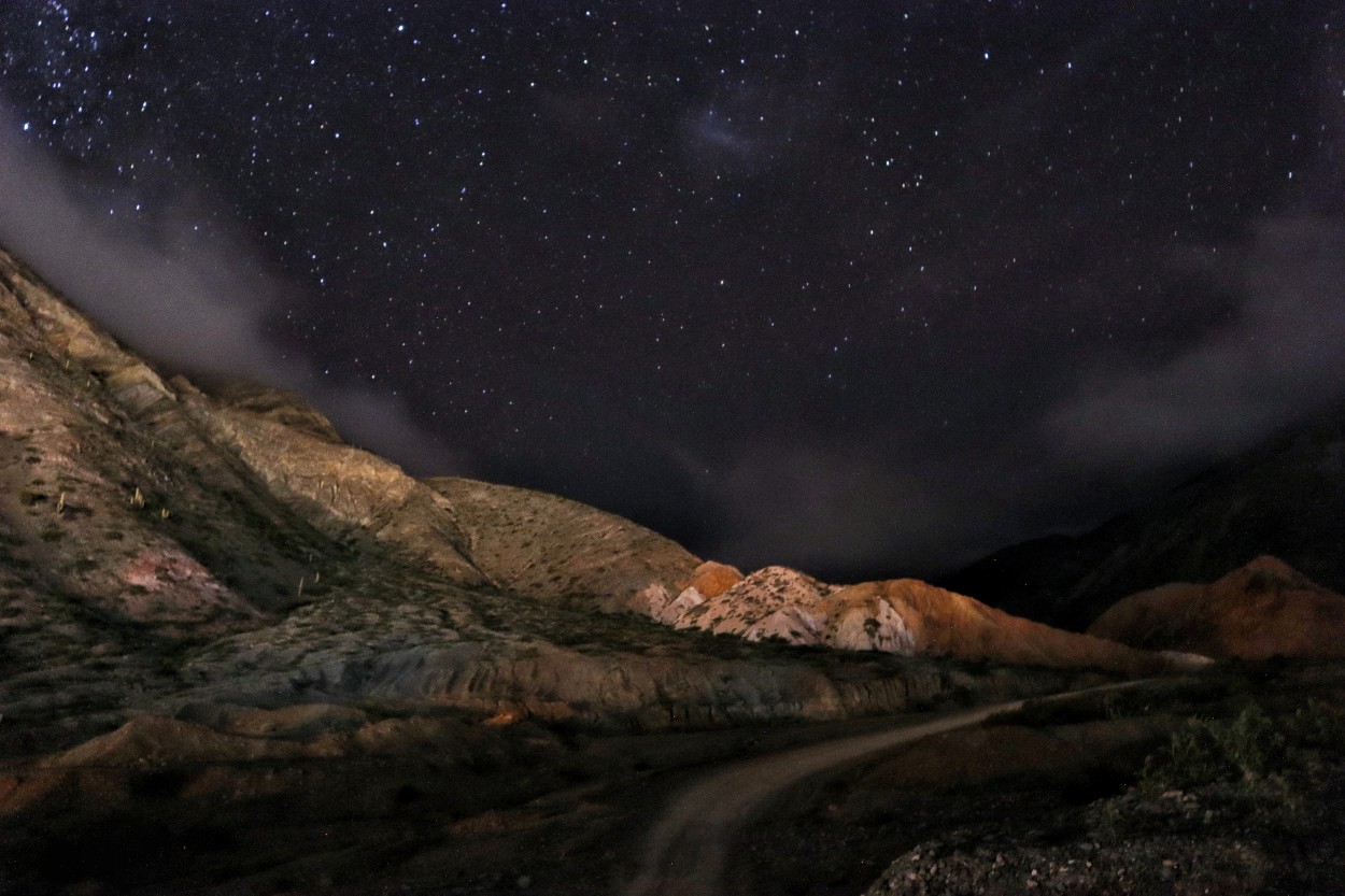 "El cielo de Purmamarca" de Eduardo Martnez