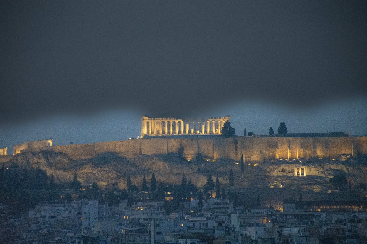 "Vista del Partenon" de Daniel Oliveros