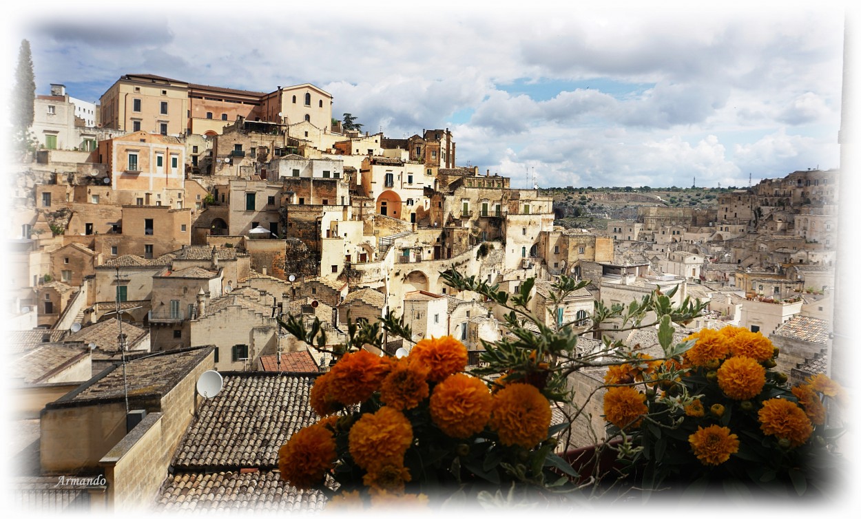 "Matera, Italia , ciudad de los Sassi" de Armando Kazimierski