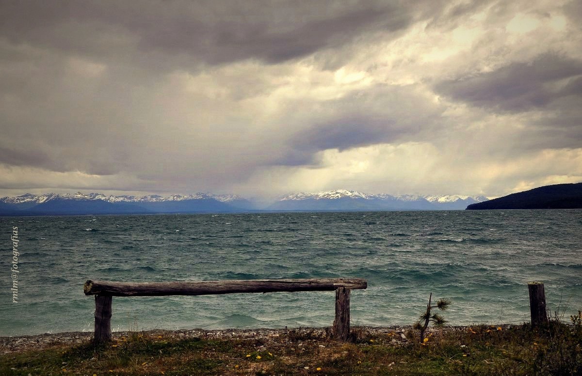 "Tormenta en Lago Fagnano" de Ricardo Mximo Lopez Moral