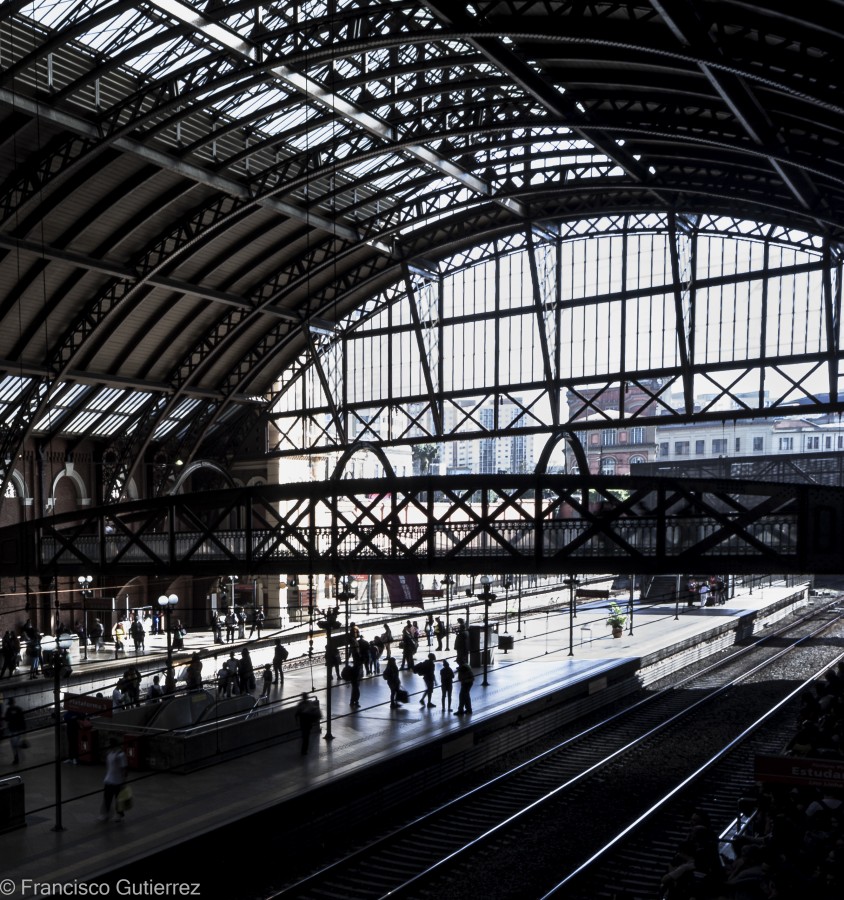 "La estacion." de Francisco Gutierrez