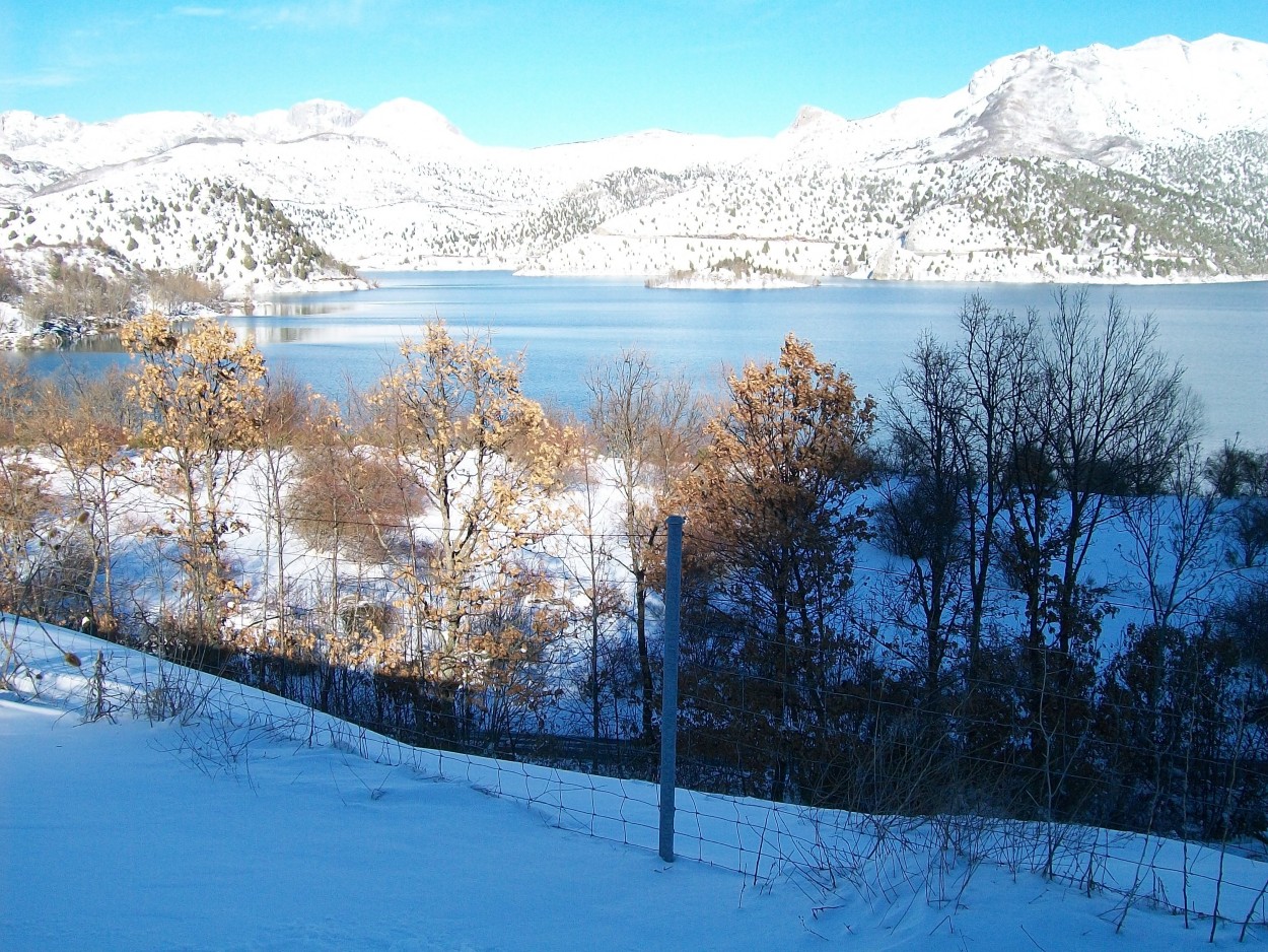 "Lago en invierno" de Miguel Angel Ramon Nicolau Del Roure Garcai de Cas