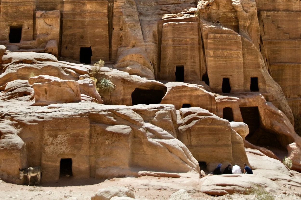 "Bedouinos en Petra (Jordania)" de Emilio Jose Mariel