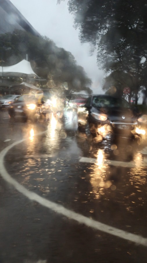 "Lluvia en la ciudad..." de Marcela Nadale Platero