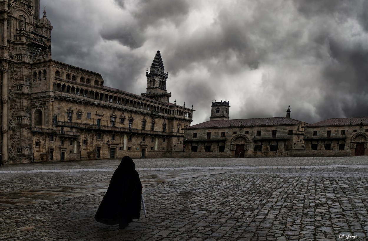 "Cuando nace la tormenta.../Santiago ,de Compostela" de Alberto Daniel Gangi