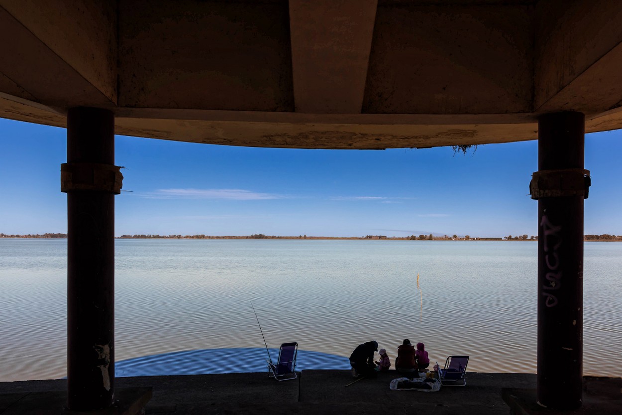 "Laguna de Chascomus" de Alfredo Fushimi