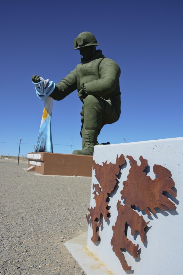 "El Soldado de Malvinas en Zapala" de Osvaldo Sergio Gagliardi