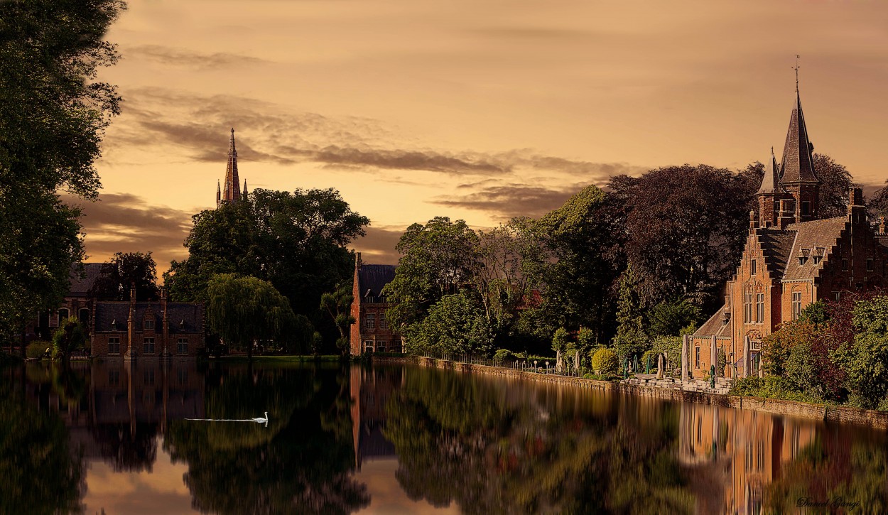 "Postales de Brujas/Blgica" de Alberto Daniel Gangi