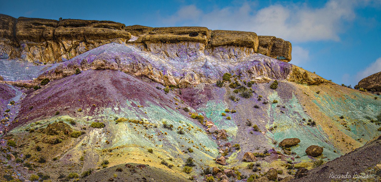 "Cerro 7 colores,Uspallata,Mendoza" de Ricardo Rivas