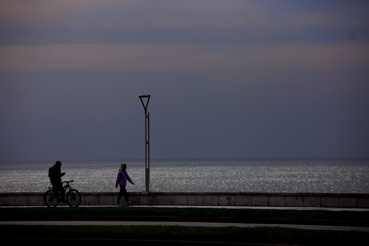 "Amanecer en la Costa." de Alberto Direnzo