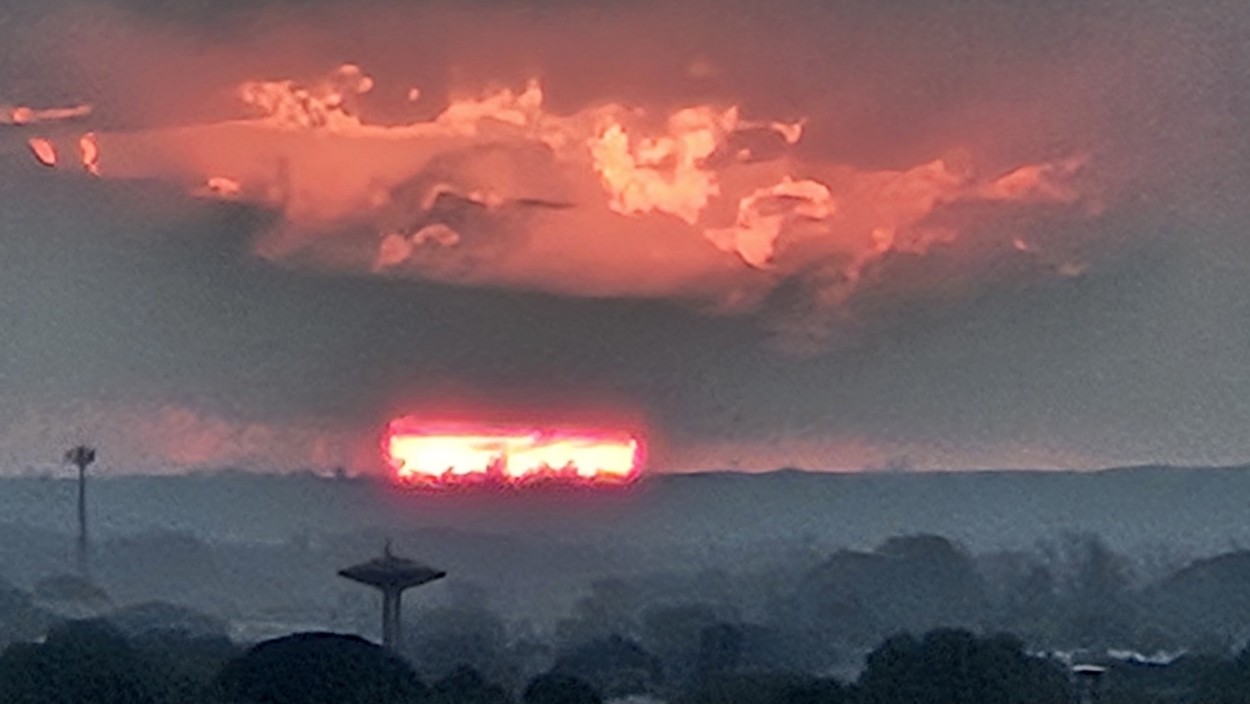 "Atardeceres rojos" de Ricardo Picco